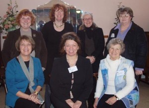 Sheila Hailstone, past president of CWC and others