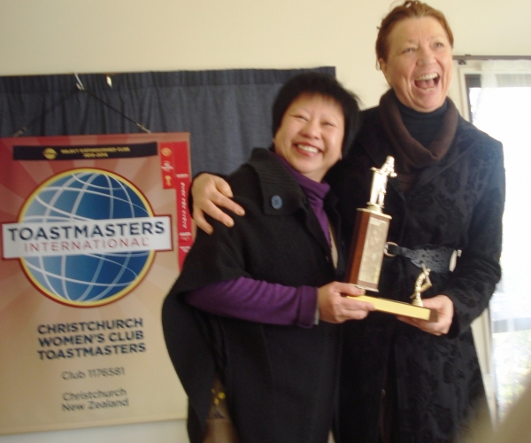 CWC Toastmasters of the Year for 2015